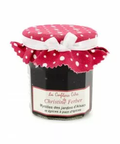 Christine Ferber Alsace Blueberry & Mixed Spice Jam 220g Ingredients