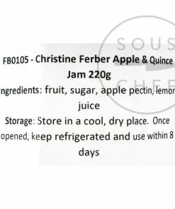 Short Dated Christine Ferber Apple & Quince Jam 220g Special Offers