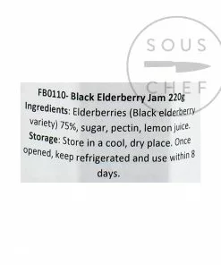 Christine Ferber Black Elderberry From Alsace Jam 220g