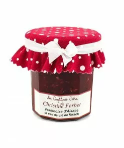 Ingredients Christine Ferber Raspberry From Alsace And Kirsch Brandy Jam 220g