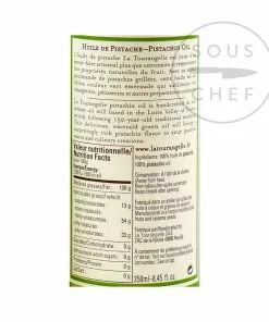 La Tourangelle Pistachio Oil 250ml Ingredients