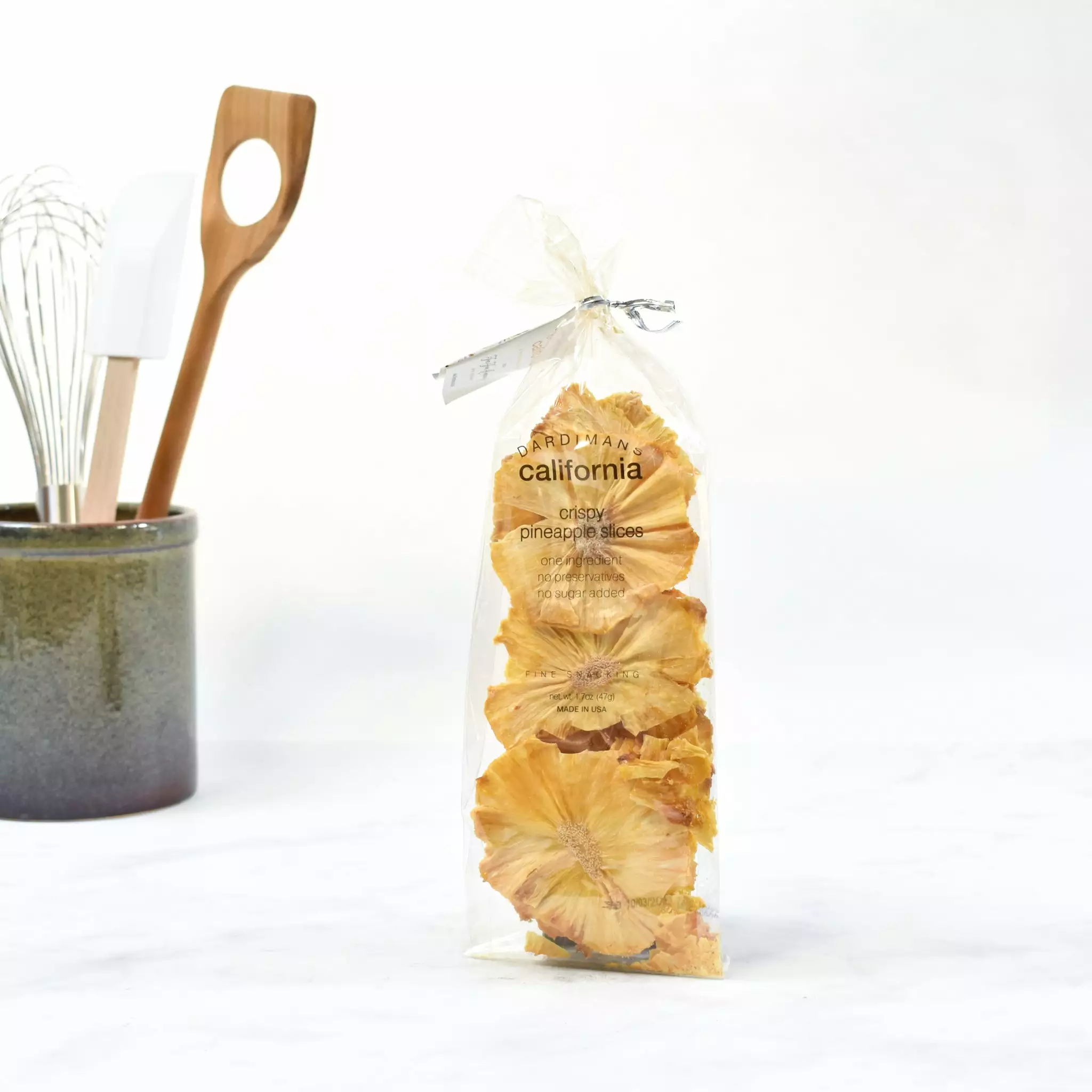 Dardiman's Ingredients Pineapple Crisps 47g 4 Dardiman's Ingredients Pineapple Crisps 47g