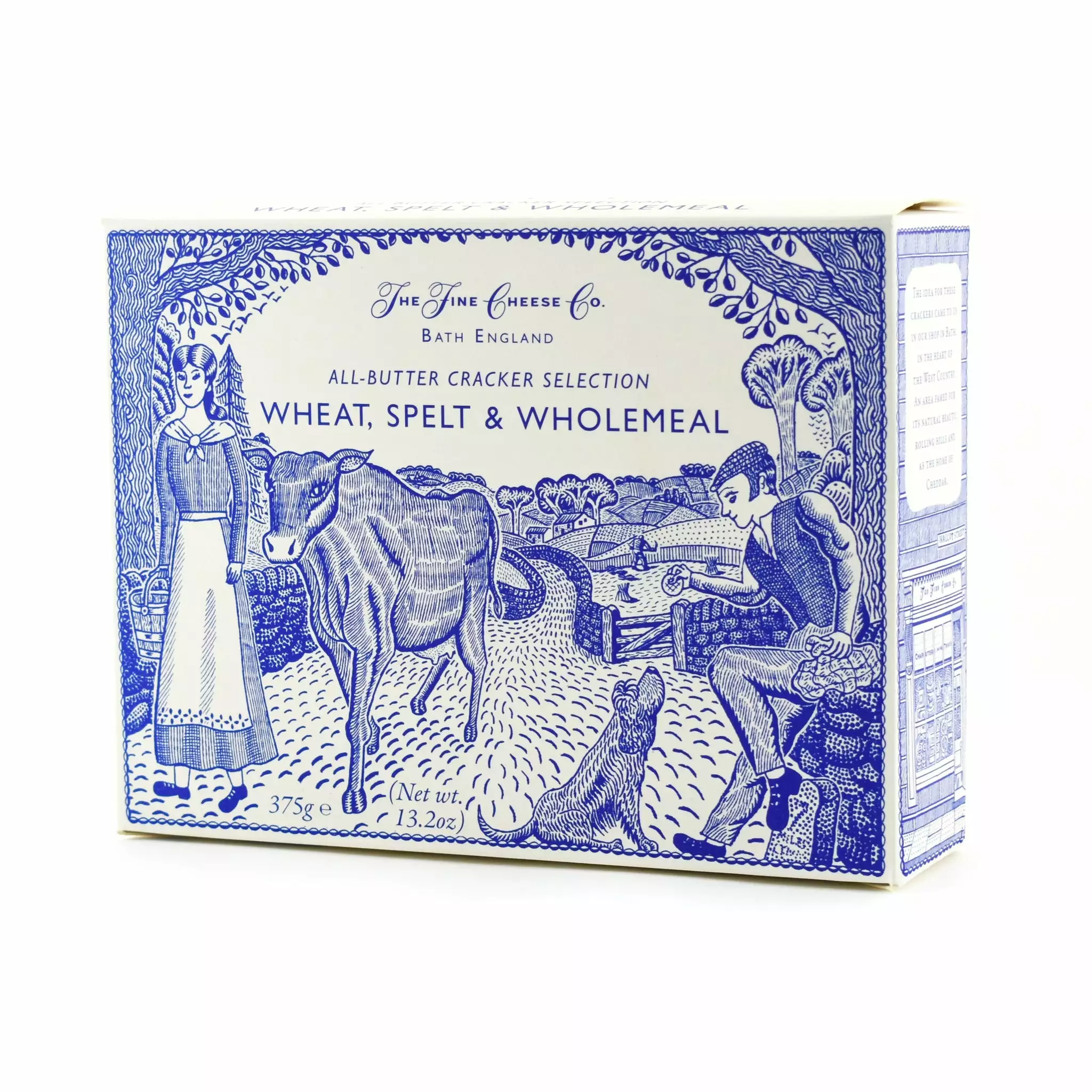 Ingredients The Fine Cheese Co. All Butter Cracker Selection Box 375g 3 Ingredients The Fine Cheese Co. All Butter Cracker Selection Box 375g
