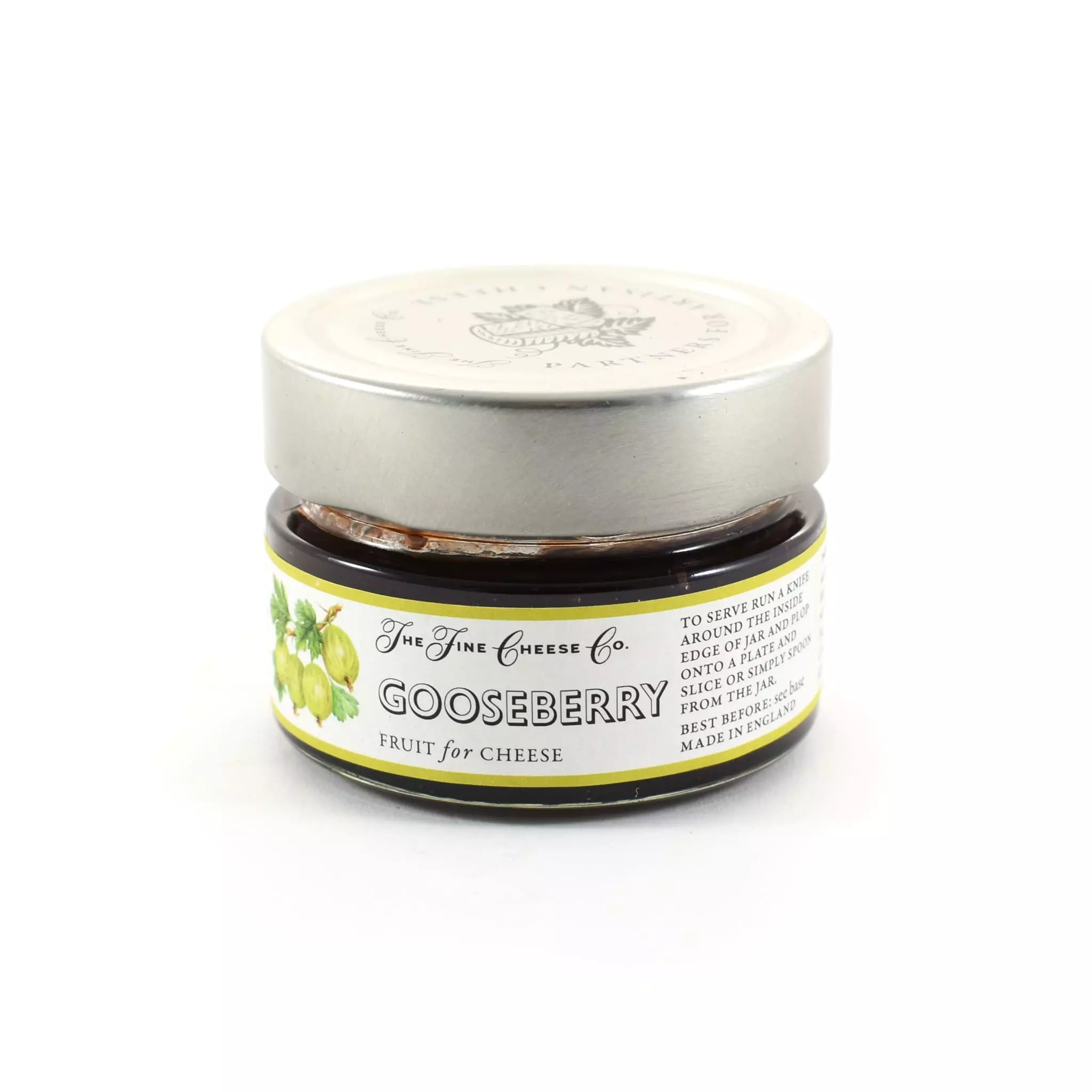 The Fine Cheese Co Gooseberry Fruit Preserve For Cheese 113g 3 The Fine Cheese Co Gooseberry Fruit Preserve For Cheese 113g