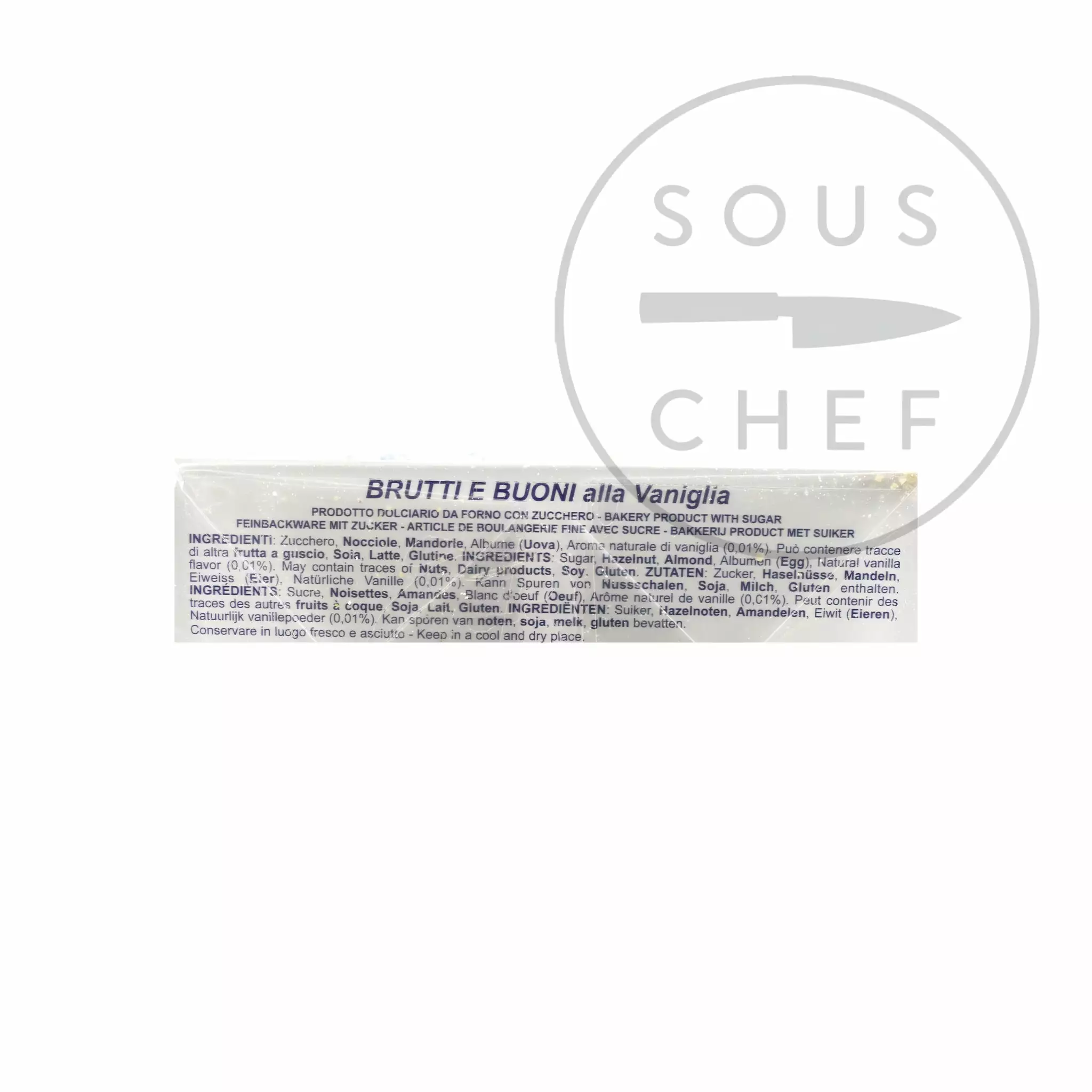 Veniani Vanilla Meringues With Toasted Almonds & Hazelnuts 100g Ingredients 4 Veniani Vanilla Meringues With Toasted Almonds & Hazelnuts 100g Ingredients