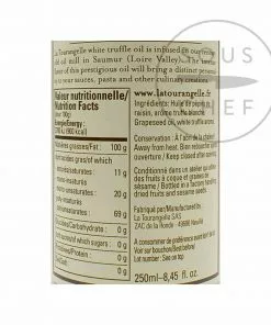 Ingredients La Tourangelle White Truffle Oil 250ml