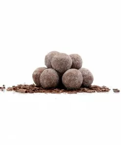 Ingredients Francois Doucet Milk Choc & Raspberry Almond Truffles 140g