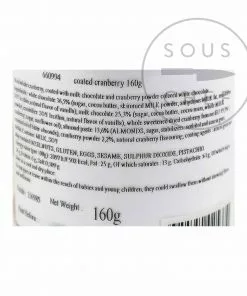 Francois Doucet Cranberry & Double Chocolate Marzipan Spheres 160g