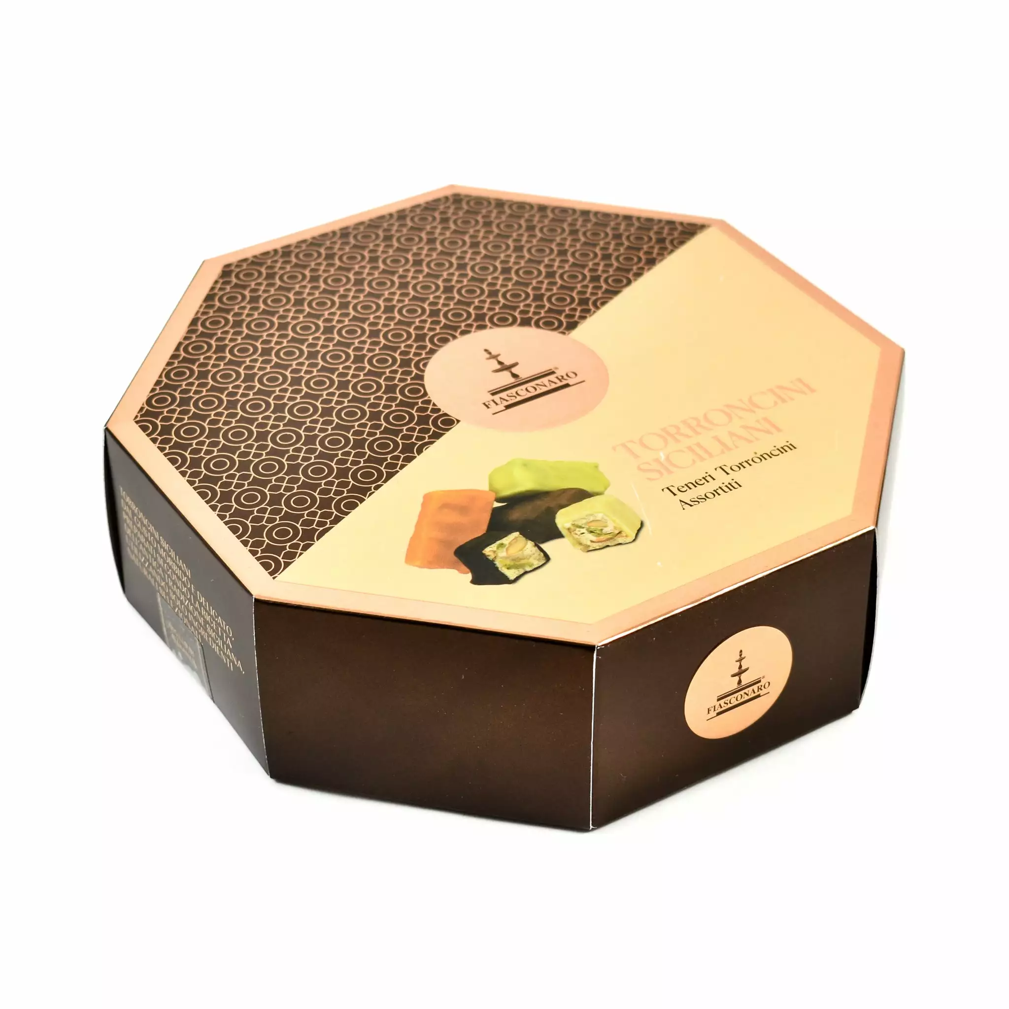 Ingredients Fiasconaro Sicilian Mini Torrone 250g 3 Ingredients Fiasconaro Sicilian Mini Torrone 250g