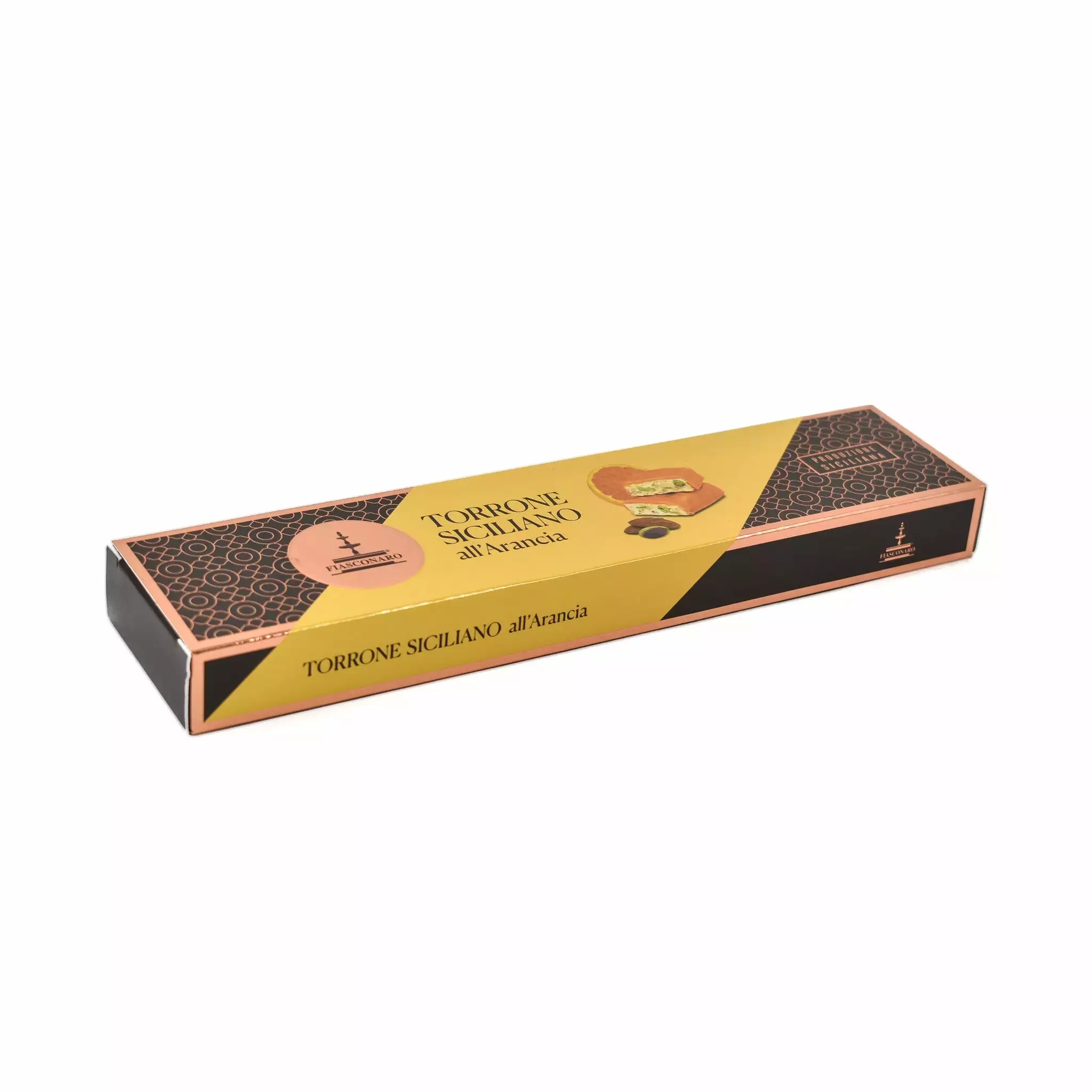 Fiasconaro Sicilian Orange Torrone 150g Ingredients 3 Fiasconaro Sicilian Orange Torrone 150g Ingredients