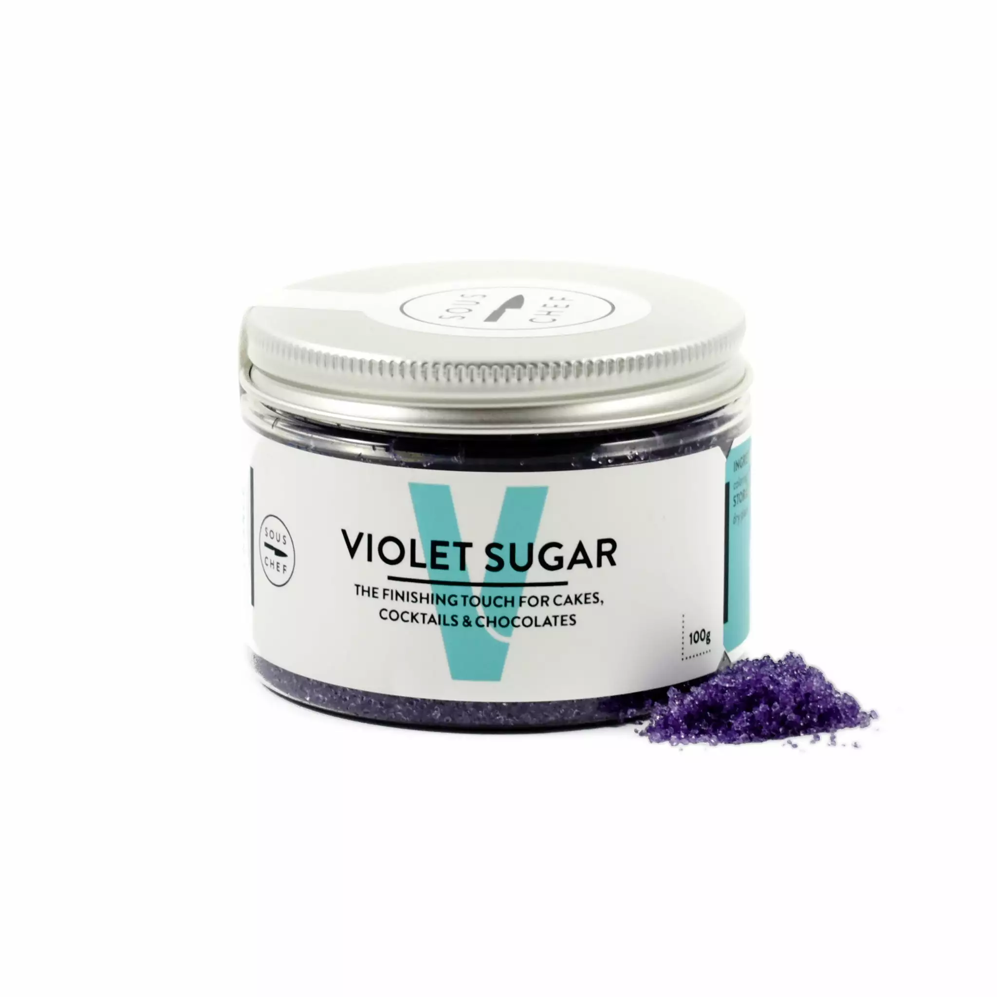 Sous Chef Violet Sugar 100g 3 Sous Chef Violet Sugar 100g