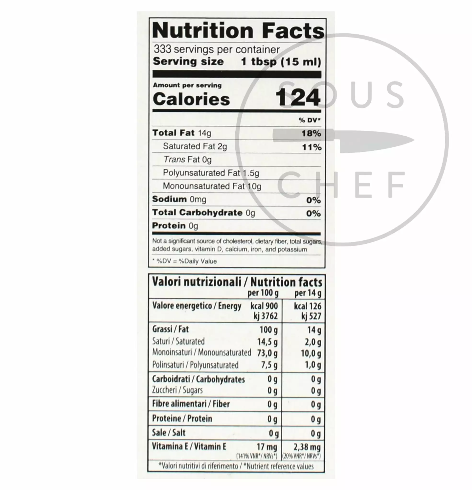 Frantoio Muraglia Intense Fruity Olive Oil 3L Ingredients 6 Frantoio Muraglia Intense Fruity Olive Oil 3L Ingredients