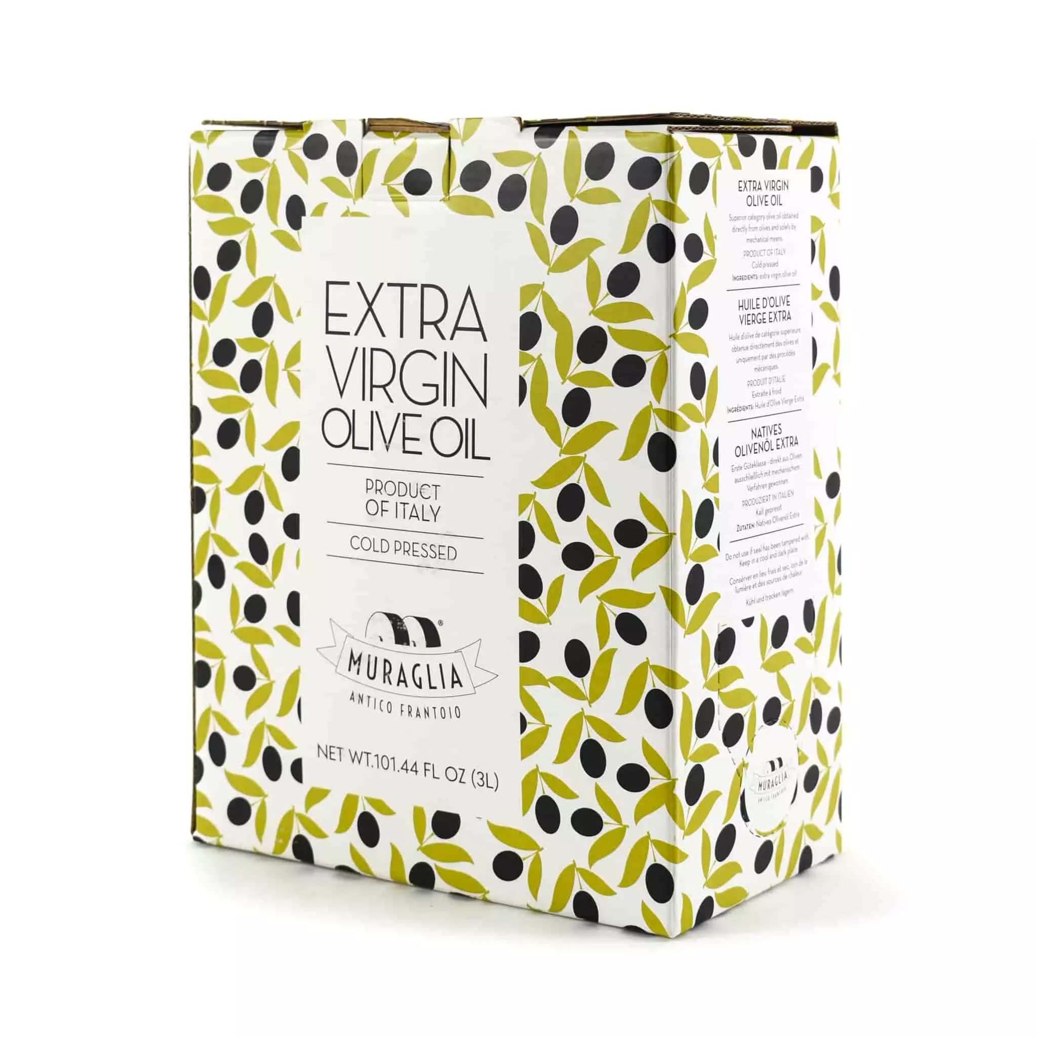 Frantoio Muraglia Intense Fruity Olive Oil 3L Ingredients 3 Frantoio Muraglia Intense Fruity Olive Oil 3L Ingredients