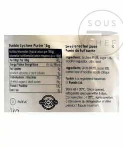 Funkin Lychee Puree 1kg Drinks