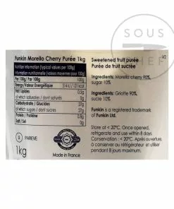 Funkin Morello Cherry Puree 1kg Drinks