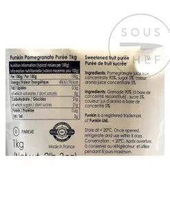 Funkin Pomegranate Puree 1kg Drinks 5 Funkin Pomegranate Puree 1kg Drinks