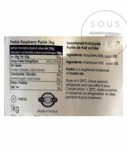 Drinks Funkin Raspberry Puree 1kg