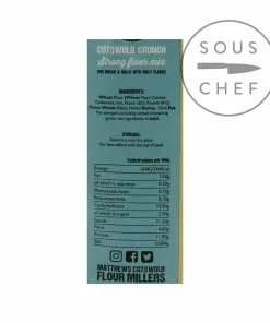 Matthews Cotswold Flour Matthews Cotswold Crunch Flour 5x1.5kg Ingredients