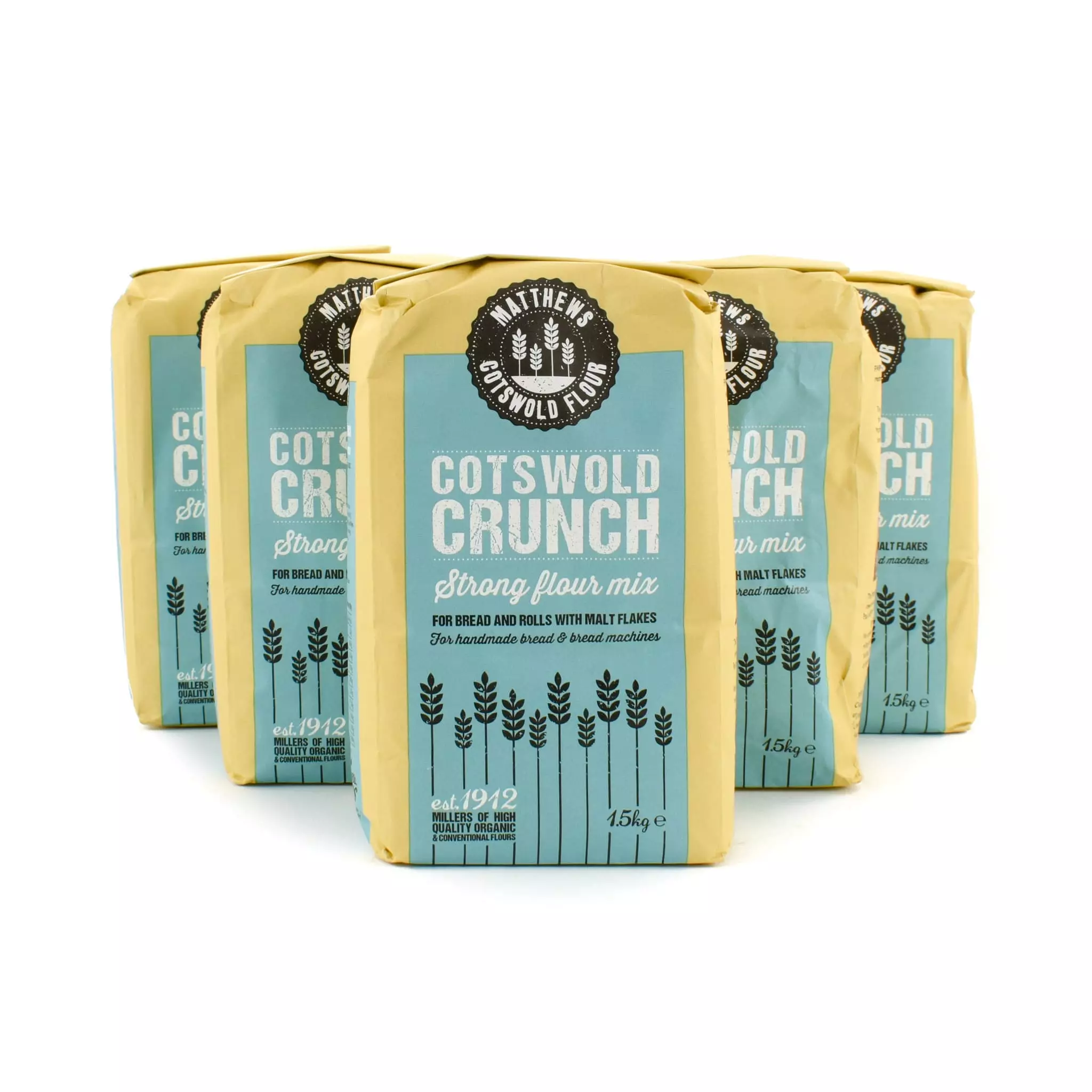 Matthews Cotswold Flour Matthews Cotswold Crunch Flour 5x1.5kg Ingredients 3 Matthews Cotswold Flour Matthews Cotswold Crunch Flour 5x1.5kg Ingredients
