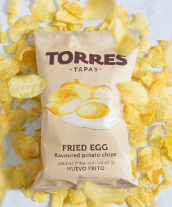 Torres Fried Egg Crisps 125g 9 Torres Fried Egg Crisps 125g