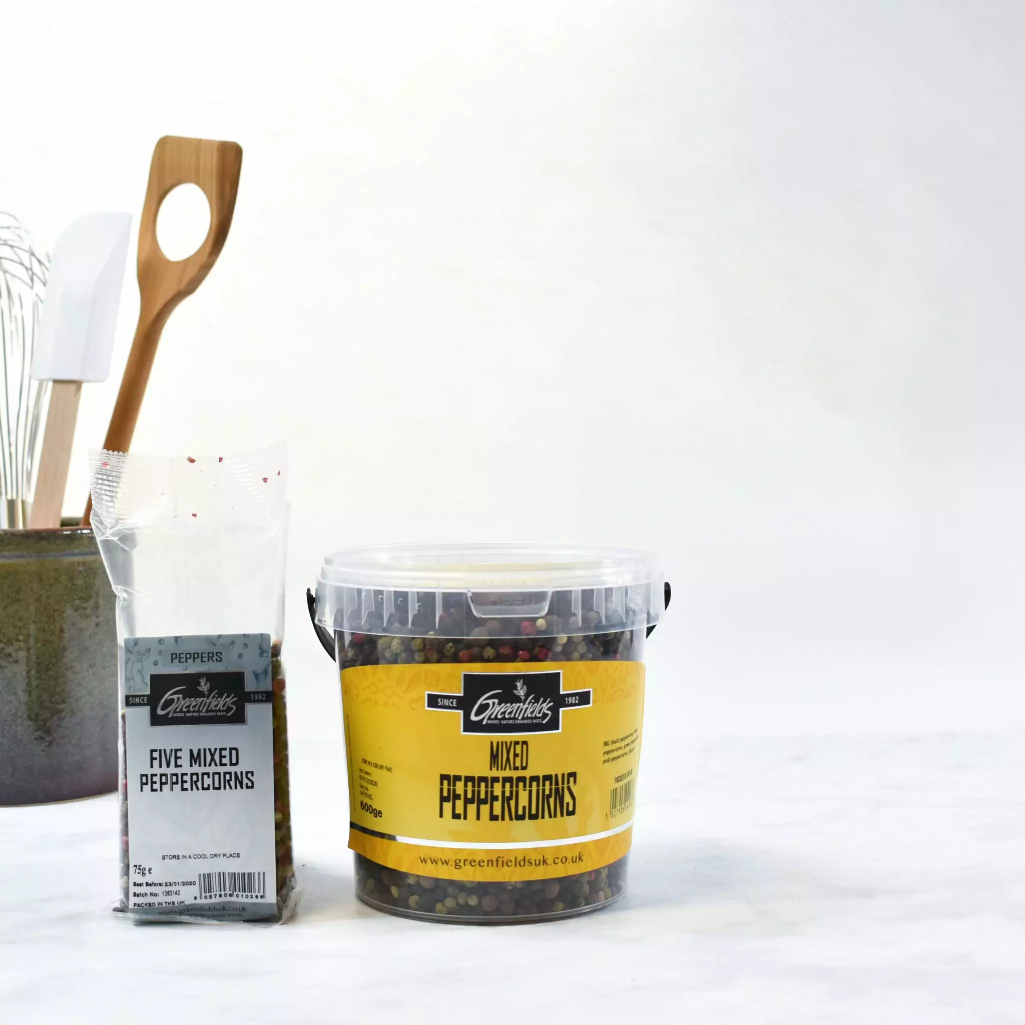 Ingredients Greenfields Five Mixed Peppercorns 6 Ingredients Greenfields Five Mixed Peppercorns