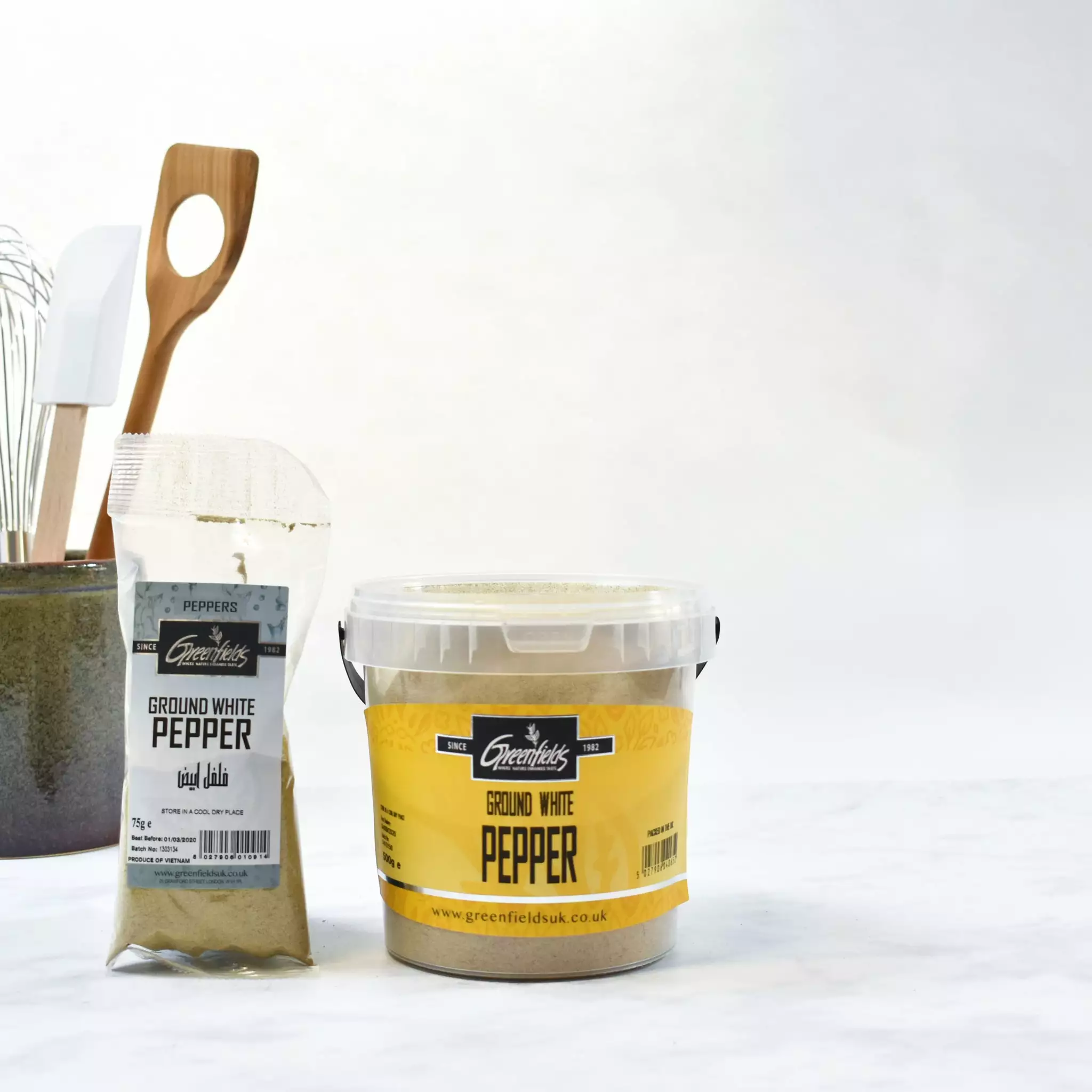 Greenfields Ground White Pepper Ingredients 4 Greenfields Ground White Pepper Ingredients