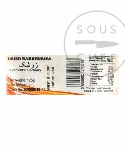 Anjoman Barberries 125g