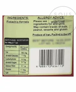 Gama Pistachio Kernels 150g