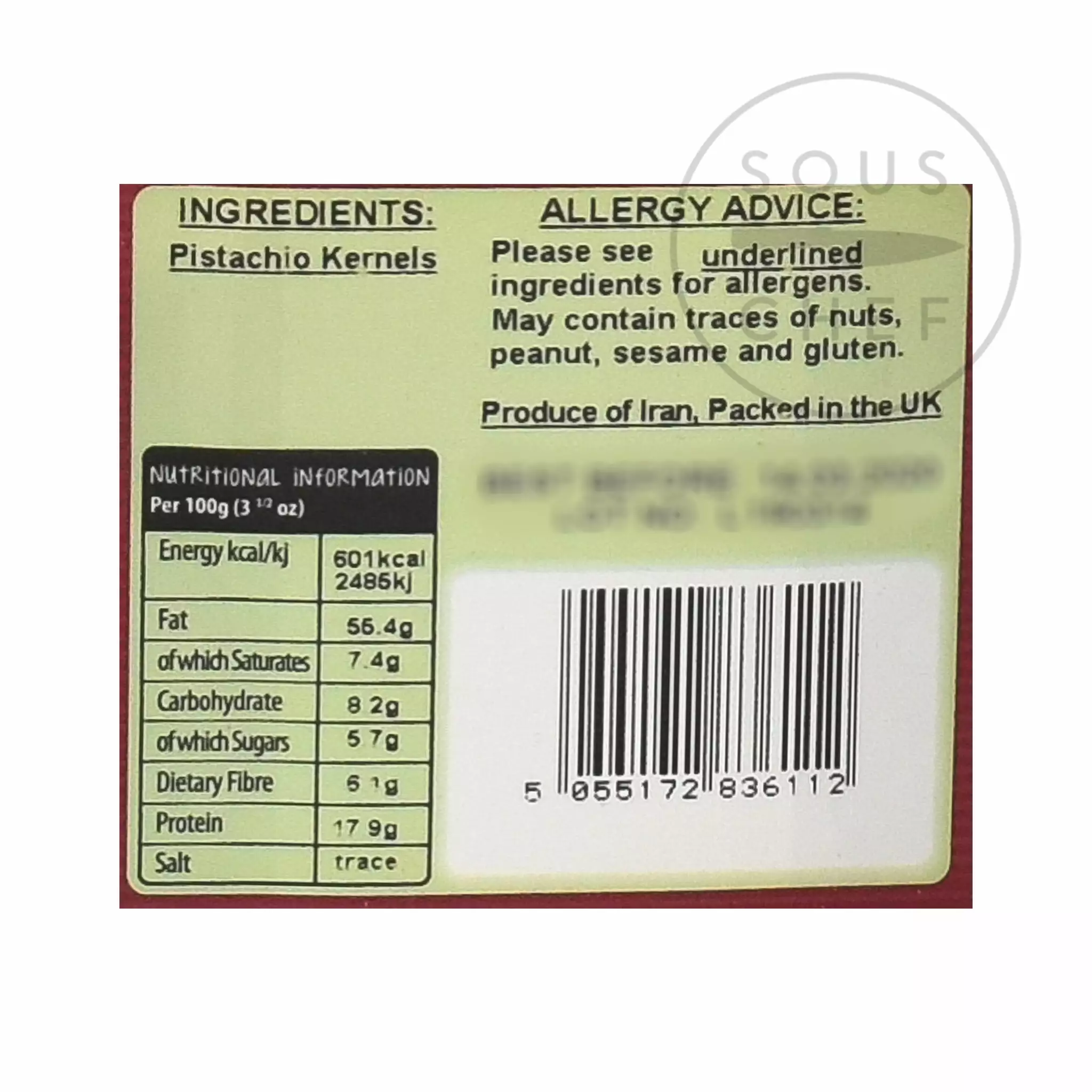 Gama Pistachio Kernels 150g 4 Gama Pistachio Kernels 150g