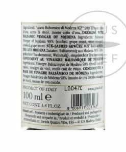 Ingredients Giuseppe Giusti Balsamic Vinegar Historical Collection In Wooden Casket 11 Ingredients Giuseppe Giusti Balsamic Vinegar Historical Collection In Wooden Casket