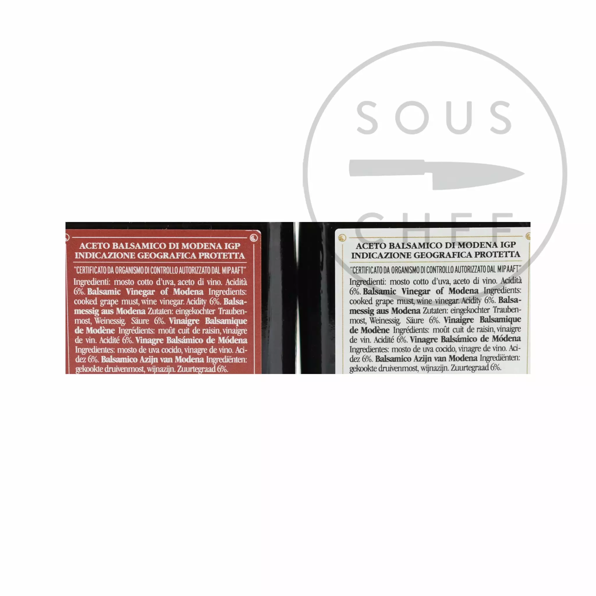 Ingredients Giuseppe Giusti Duetto Balsamic Vinegar Wooden Gift Box 4 Ingredients Giuseppe Giusti Duetto Balsamic Vinegar Wooden Gift Box