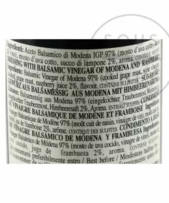 Ingredients Giuseppe Giusti Infused Balsamic Vinegar Collection - Truffle, Fig & Raspberry