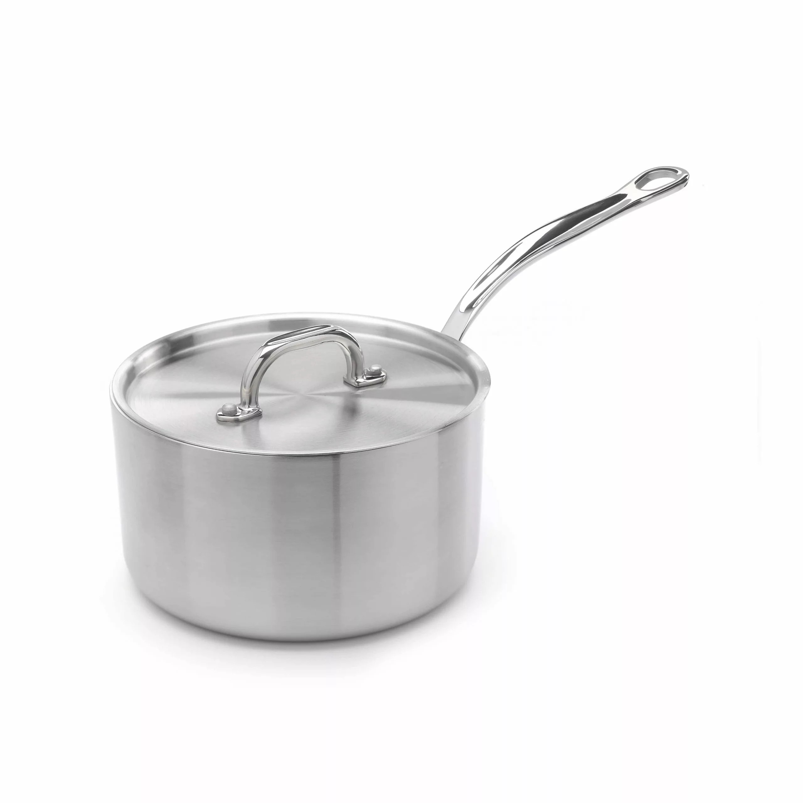 Samuel Groves Stainless Steel Saucepan With Copper Core & Lid Cookware 5 Samuel Groves Stainless Steel Saucepan With Copper Core & Lid Cookware