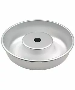 Samuel Groves Mermaid Silver Anodised Savarin Mould