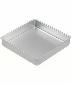 Samuel Groves Mermaid Silver Anodised 8" Square Sandwich Tin Cookware