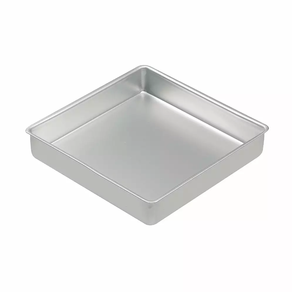 Samuel Groves Mermaid Silver Anodised 8" Square Sandwich Tin Cookware 3 Samuel Groves Mermaid Silver Anodised 8" Square Sandwich Tin Cookware