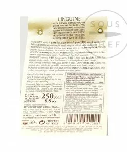 Ingredients Morelli Squid Ink Linguine 250g 5 Ingredients Morelli Squid Ink Linguine 250g