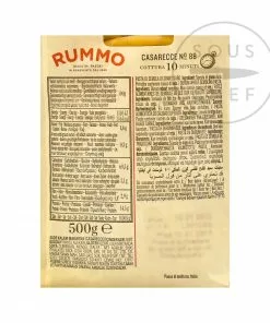 Rummo Casarecce Pasta 500g Ingredients 6 Rummo Casarecce Pasta 500g Ingredients