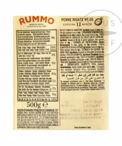 Rummo Penne Rigate 500g 6 Rummo Penne Rigate 500g