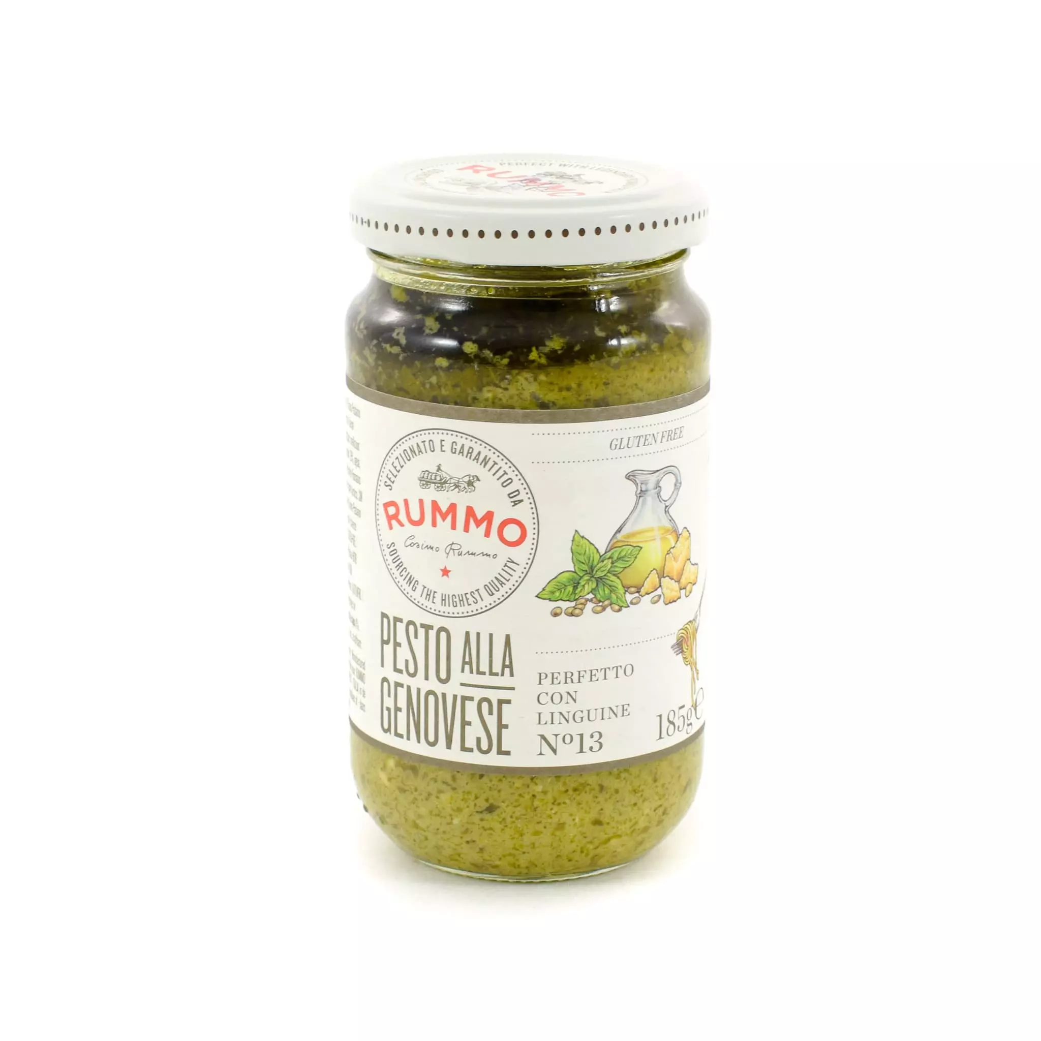 Rummo Basil Pesto 190g Ingredients 3 Rummo Basil Pesto 190g Ingredients