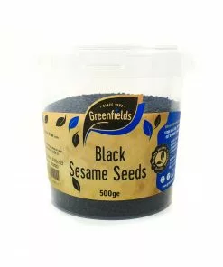Greenfields Herbs & Spices Black Sesame Seeds Catering Size 500g