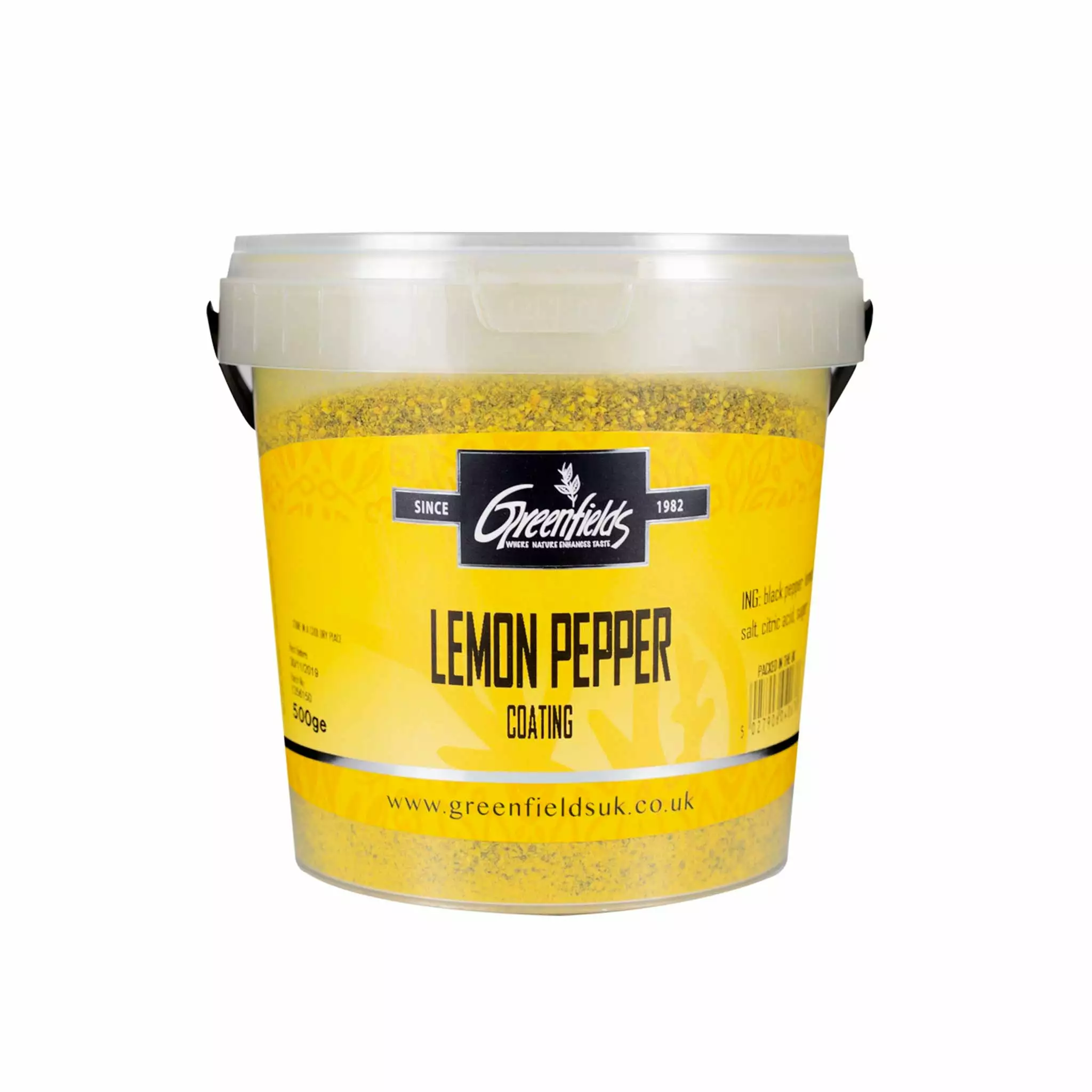 Ingredients Greenfields Lemon Pepper 4 Ingredients Greenfields Lemon Pepper