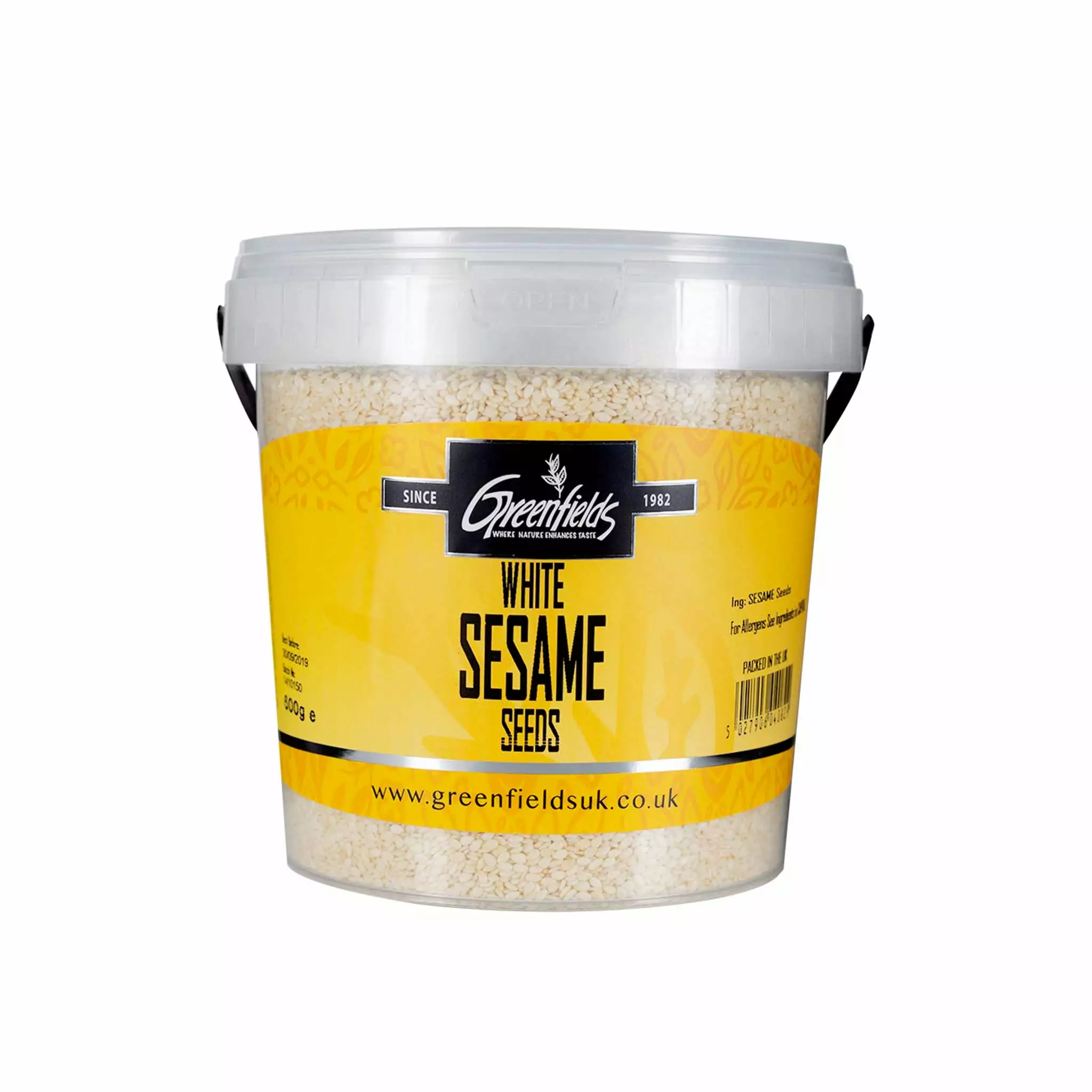 Nuts & Nut Pastes Greenfields White Sesame Seeds 4 Nuts & Nut Pastes Greenfields White Sesame Seeds