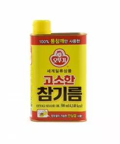 Ottogi Ingredients Pure Korean Sesame Oil 500ml