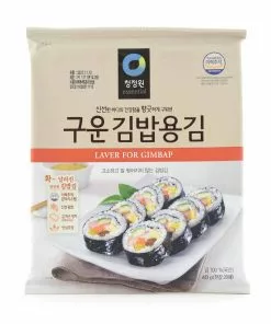 Chung Jung One Roasted Seaweed For Kimbap 40g Ingredients
