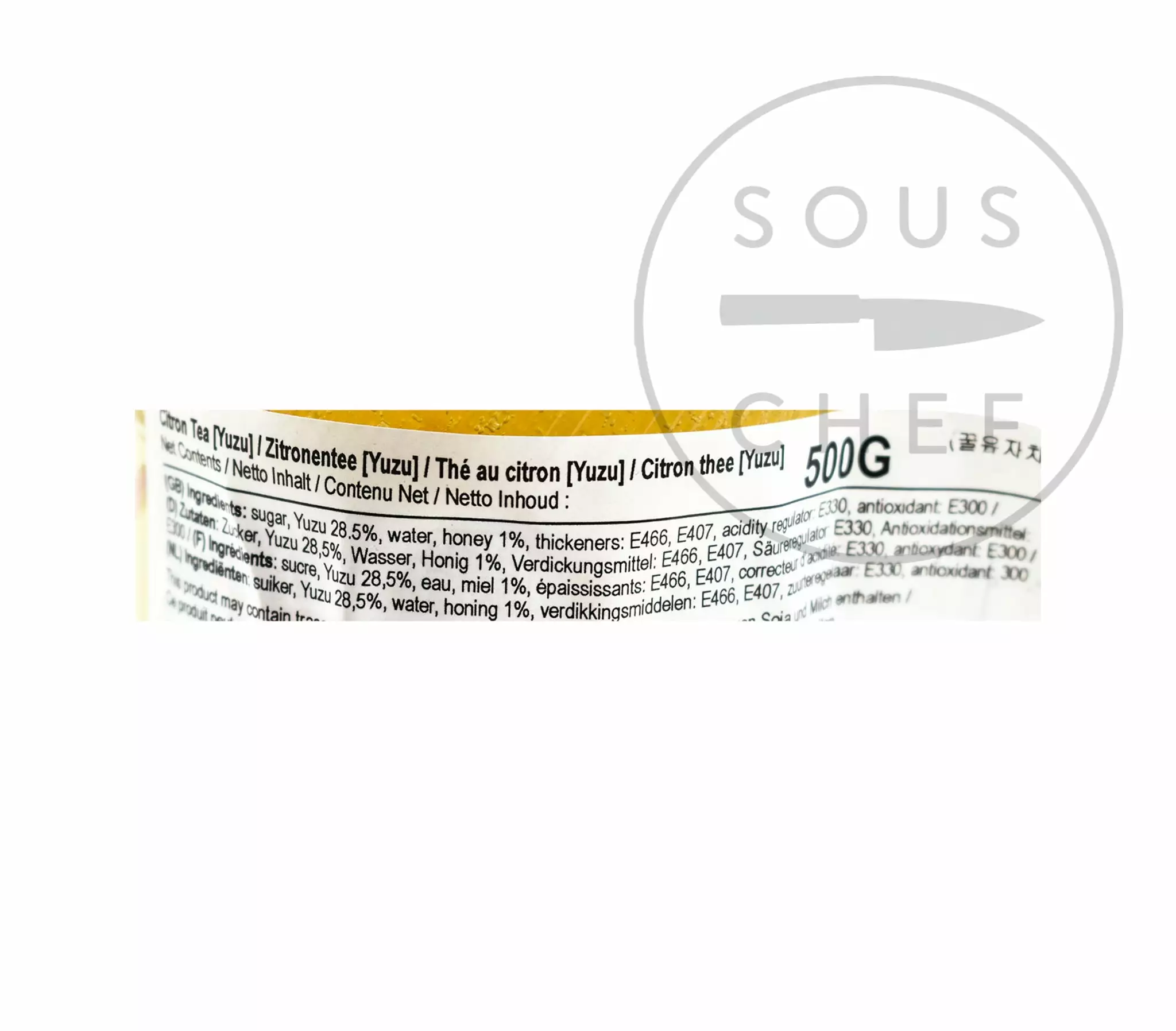 Ottogi Yuja Citron Yuzu Tea 500g Ingredients 4 Ottogi Yuja Citron Yuzu Tea 500g Ingredients