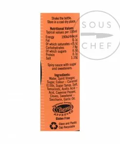 Henderson's Relish 284ml Ingredients