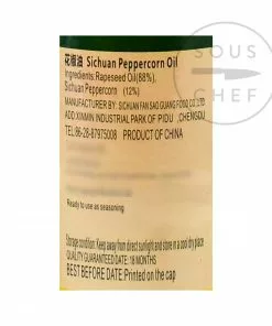 Interlink Ingredients Sichuan Peppercorn Oil - Prickly Oil 210ml