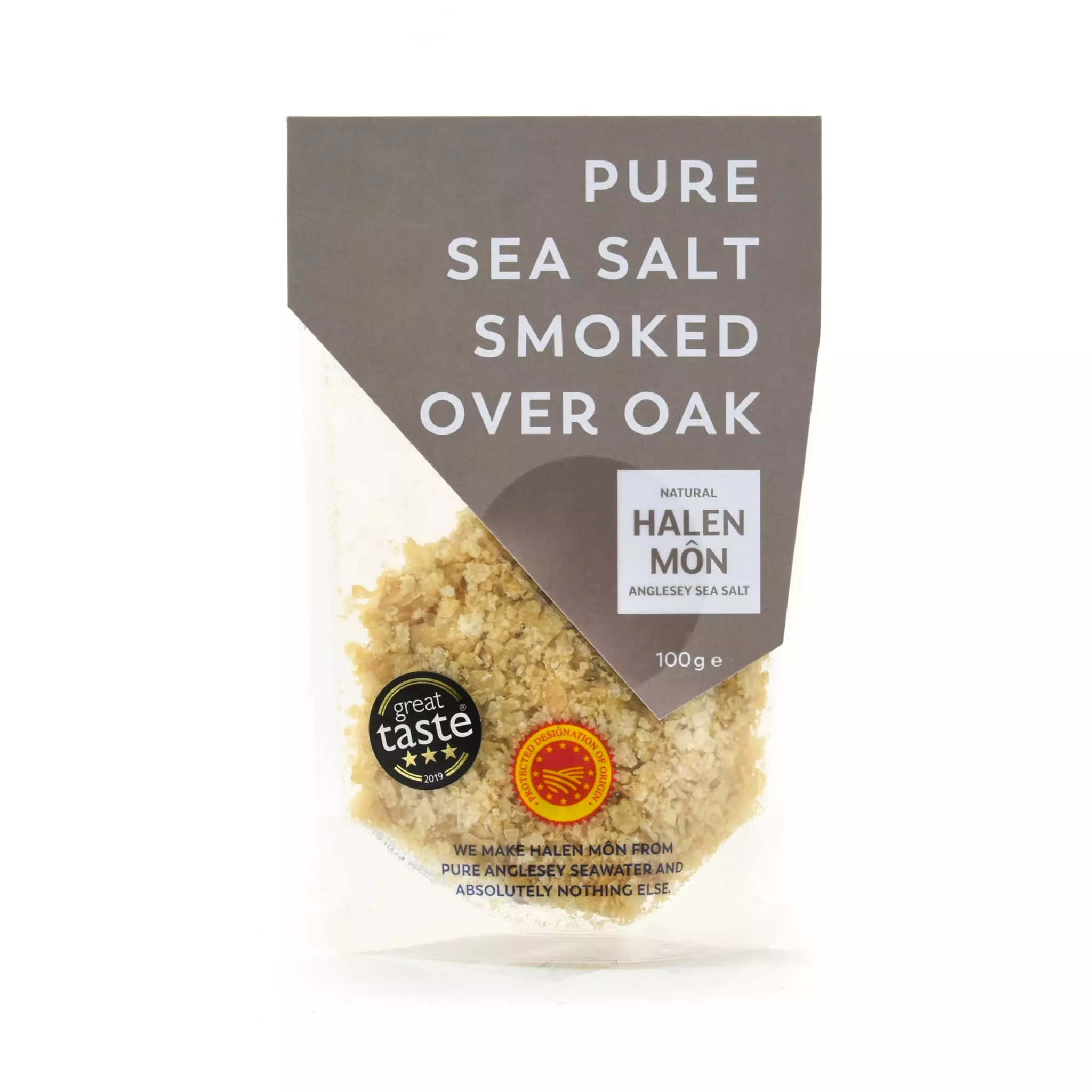 Halen Môn Oak Smoked Sea Salt 100g 3 Halen Môn Oak Smoked Sea Salt 100g
