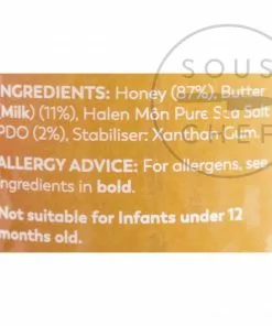 Halen Môn Salted Butter Honey 225g Ingredients 9 Halen Môn Salted Butter Honey 225g Ingredients